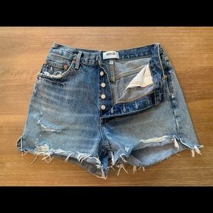 Agolde Dee Denim High Rise Short -Size 28
